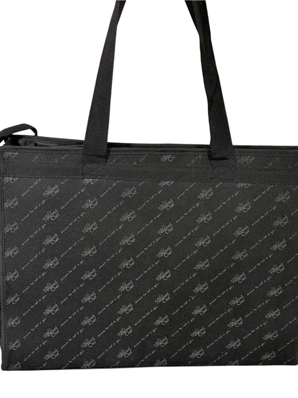 Pampered Chef Consultant Carrying Tote Bag Heavy Duty Tote XL Logo 20"x15"x13"